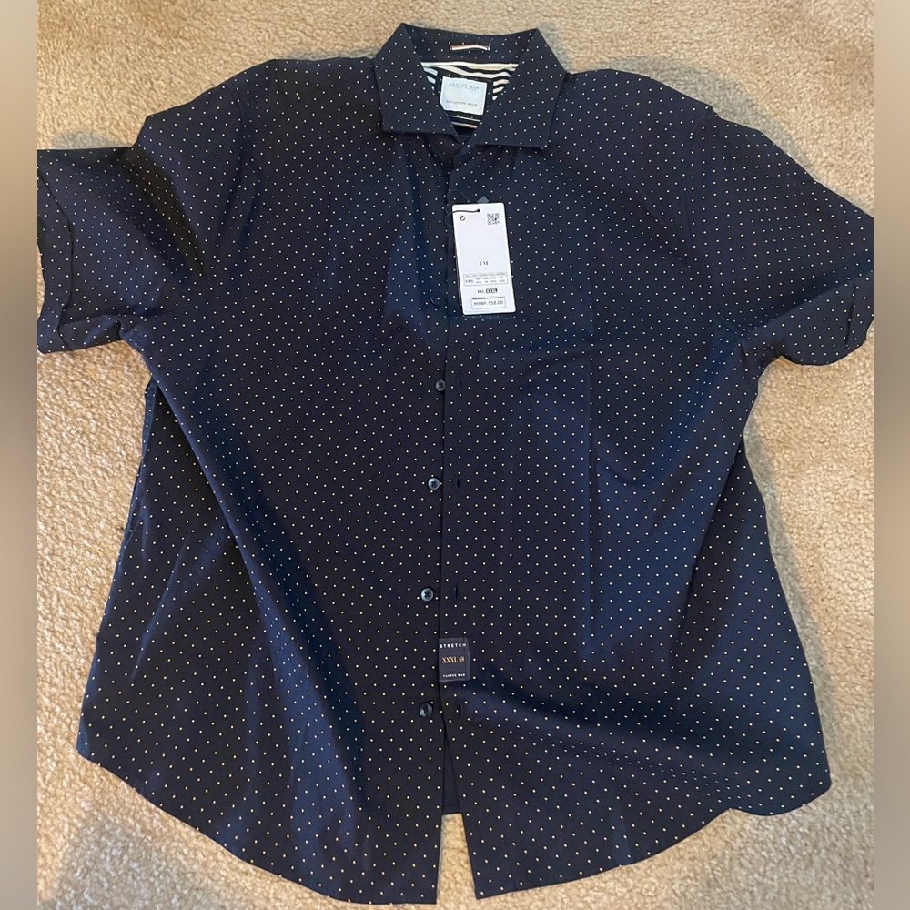 Cactus Man Short Sleeve Button Down